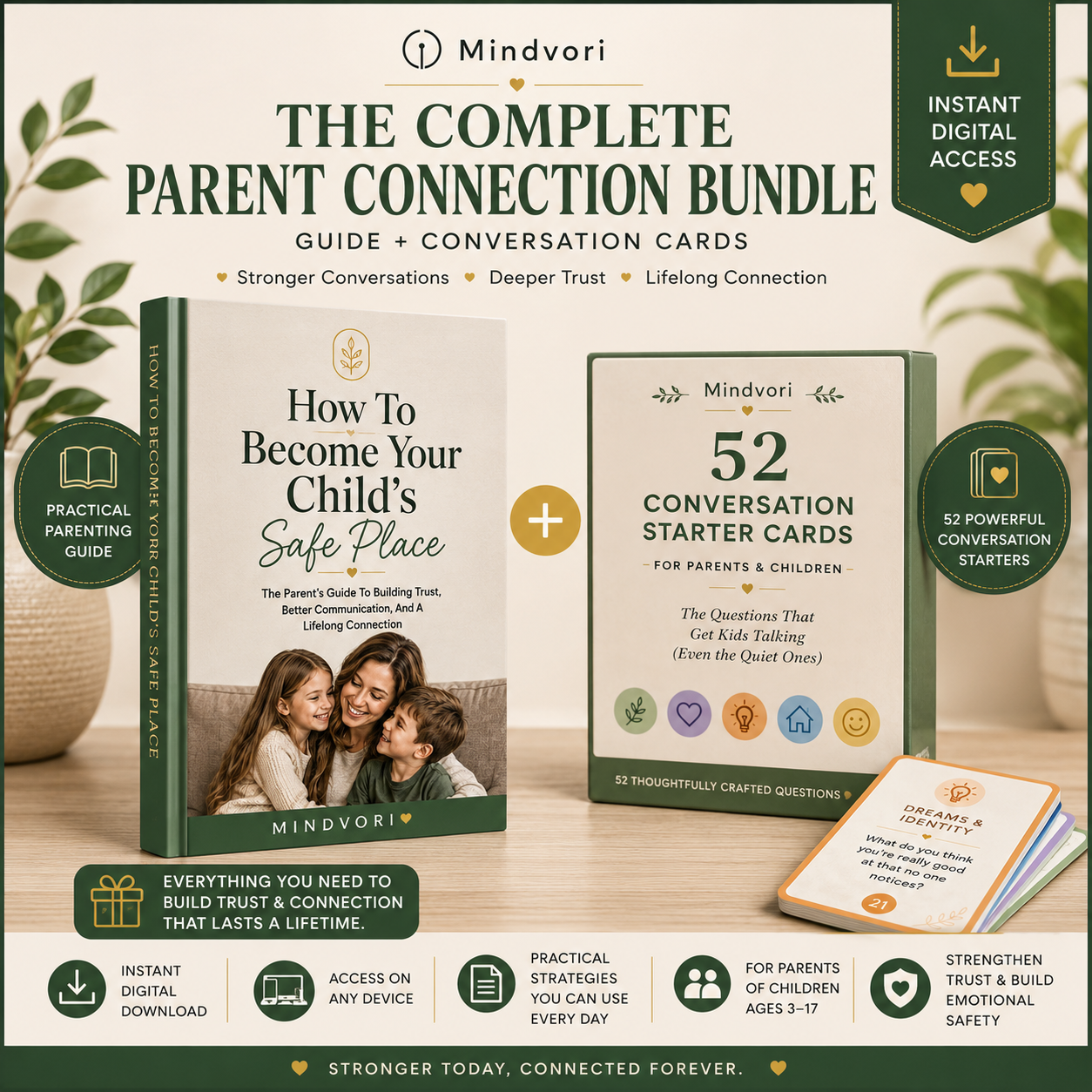 Parenting Guide + Conversation Cards (Digital Download)
